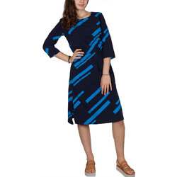 Soft Rebels Hedy Midi Καθημερινό Φόρεμα Navy Μπλε 117-763