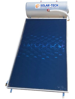 Solar-Tech Ηλιακός Θερμοσίφωνας 160lt 2m² Glass Τριπλής Ενέργειας