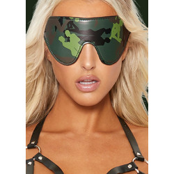 Μάσκα Ματιών Στρατού Army Themed Eye Mask - Πράσινη