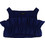 Monnalisa Lully Παιδικό Crop Top Αμάνικο Navy Μπλε 415616-5201-0056