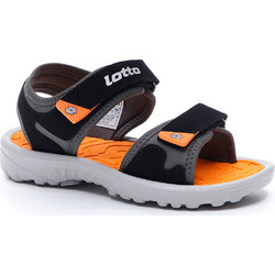 Lotto Las Rochas IV CL Παιδικά Πέδιλα για Αγόρι Μαύρα 213660-60Y