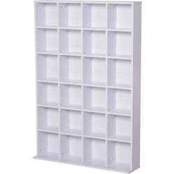 HOMCOM Βιβλιοθήκη 89x20x130.5cm 831-040WT