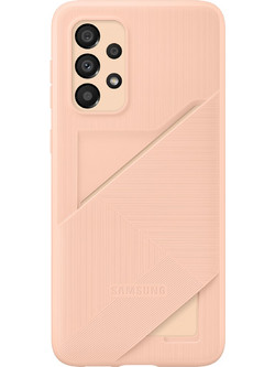 Samsung Card Slot Back Cover Peach (Galaxy A33)