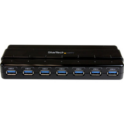 StarTech ST7300USB3B USB Hub 3.0 USB-A με 7 Θύρες USB-A & Εξωτερική Παροχή Ρεύματος