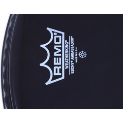 REMO AMBASSADOR ES-0 13 EBONY ΔΕΡΜΑ ΤΥΜΠΑΝΟΥ