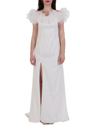 Allure Maxi Φόρεμα για Γάμο / Βάπτιση Λευκό A3817