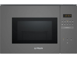 Pitsos PG30W75A2 Εντοιχιζόμενος Φούρνος Μικροκυμάτων με Grill 25lt Inox