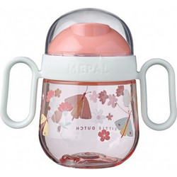 Little Dutch Εκπαιδευτικό Ποτηράκι με Λαβές Flowers & Butterflies 200ml