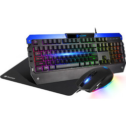Sades Battle Ram Σετ Gaming Πληκτρολόγιο RGB Black