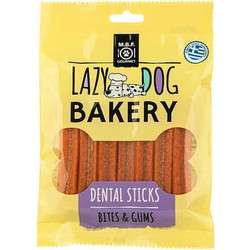MBF Gourmet Lazy Dog Bakery Dental Sticks Small Φυστικοβούτυρο 7τμχ 70gr