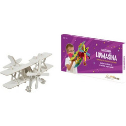 Annahouse Airplane 3D Model by Allocacoc - Τρισδιάστατο μοντέλο από χαρτόνι