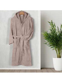 Lino Home Μπουρνούζι Erasia Mocca