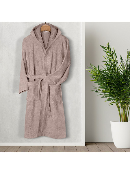 Lino Home Μπουρνούζι Erasia Mocca