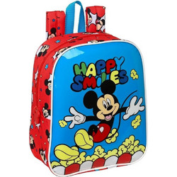 Safta Mickey Σχολική Τσάντα Πλάτης Νηπιαγωγείου Μπλε 612214232