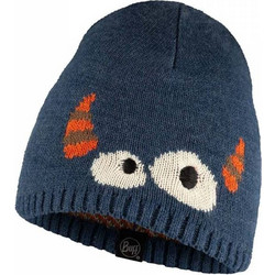 Buff Buff παδικο Σκουφακι Knitted Hat Bonky Eyes Denim 129626.788.10.00