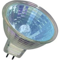 Glou Λάμπα Ιωδίνης Dichroic MR11 20W 12V Gu4 30 Μπλέ Χρώμα