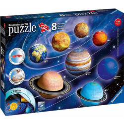 Puzzle Ravensburger Ηλιακό Σύστημα 3D 522 Κομμάτια