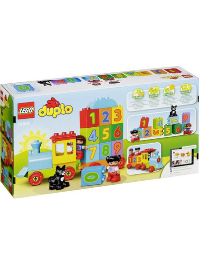 Lego Duplo My First Number Train για 1,5-3 Ετών 10847