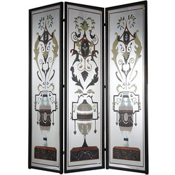 Artekko Uziy Ξύλινο Διακοσμητικό Παραβάν (150x192)cm FD38710