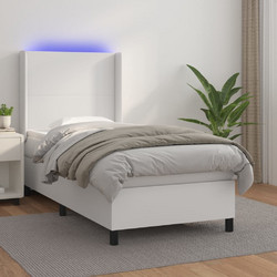 Κρεβάτι Μονό Δερμάτινο 80x200cm 3139230 +Στρώμα
