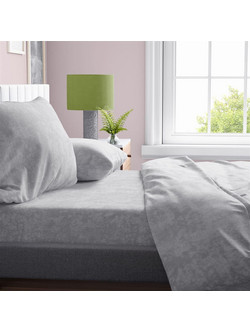 Dimcol Σετ Σεντόνια Μονά Βαμβακερά 160x240 Shadow 21 Light Grey