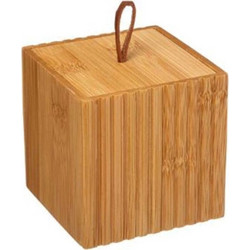 Θήκη για Βαμβάκι Bamboo Terre 174537 5Five Simply Smart 9x9x9cm
