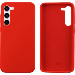 Idol 1991 Velvet Elite Back Cover Red (Samsung Galaxy S23)