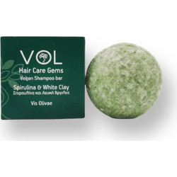 Vis Olivae Spirulina & White Clay Bar 55gr