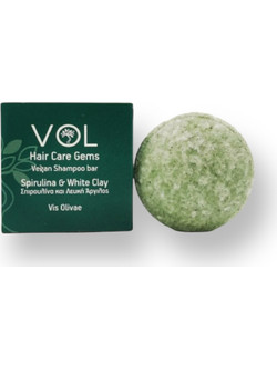 Vis Olivae Spirulina & White Clay Bar 55gr