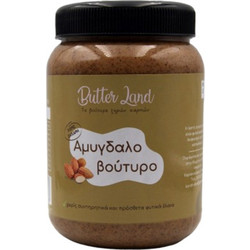 Butter Land αμυγδαλοβούτυρο χωρίς ζάχαρη & αλάτι 500 γρ