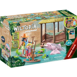 Playmobil Wiltopia Βόλτα στο Ποτάμι με τα Δελφίνια για 4-10 Ετών 71143