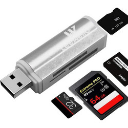 Leewello YPX-039 Card Reader USB-A 3.2 Gen 1 για SD / microSD / Memory Stick / Micro (M2)