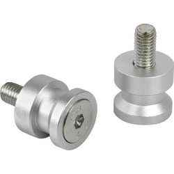 Ράουλα - Ζεύγος στηριγμάτων - 8x1,25 mm - Αλουμίνιο