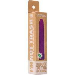 Shots Biodegradable Δονητής Bullet 17.7cm Μωβ