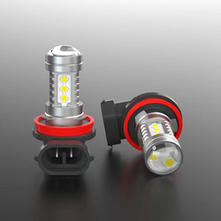 Λάμπες LED 360 H11 15W 3030 10-30V 6000K λευκό 2τμχ