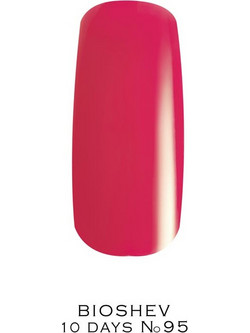 Bioshev 10 Days Color Gel Effect 095 Gloss Βερνίκι Νυχιών Μακράς Διαρκείας 11ml