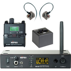 Mipro MI-58RT Ασύρματο σύστημα πομποδέκτη In-Ear Monitor
