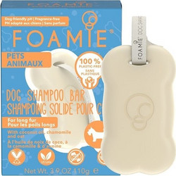 Foamie You Look Furbulous Dog Shampoo for Long Fur Στέρεο Σαμπουάν για Σκύλους με Μακρύ Τρίχωμα, 110gr