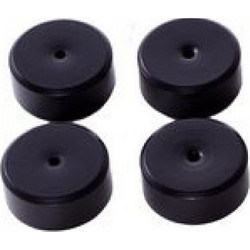 Custom Design Floor Protectors 18mm Black (set 4 τεμαχίων)