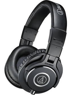 Audio Technica ATH-M40X Ενσύρματα Ακουστικά DJ Over Ear Μαύρα