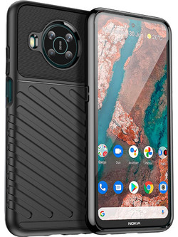 Thunder Case flexible armored cover for Nokia X100 black