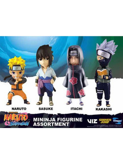 Toynami Naruto Shippuden Mininja 12-Pack 5cm