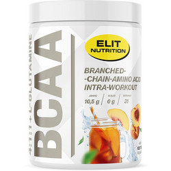 Elit Nutrition BCAA 4:1:1 & L-Glutamine Peach Ice Tea 400gr