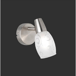 Φωτιστικό Σαλονιού Σποτ Colmar 1xE14 Max28W IP20 Μέταλλο Νίκελ Ματ Reality R80021007