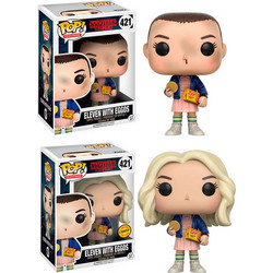 Funko Pop! Television Stranger Things 421 Eleven With Eggos & Chase Limited Edition 6τμχ