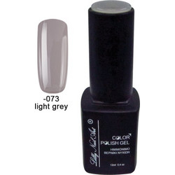 Lilly Nail Art Color Gel Light Grey Ημιμόνιμο Βερνίκι Νυχιών 12ml