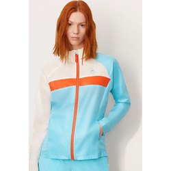 Fila Eclipse Αθλητικό Γυναικείο Μπουφάν Κοντό Αντιανεμικό Τιρκουάζ LW915153-402