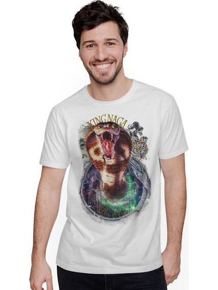 king naga - Vlad Isac (Κοντομάνικο Ανδρικό / Unisex) - White