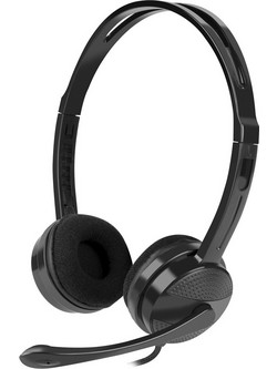 Natec NSL-1295 On Ear Ακουστικά Υπολογιστή με Μικρόφωνο & 3.5mm Jack