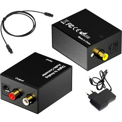 Μετατροπέας Ήχου RCA female σε RCA 2x female με Καλώδιο σε Μαύρο Χρώμα - Aria Trade